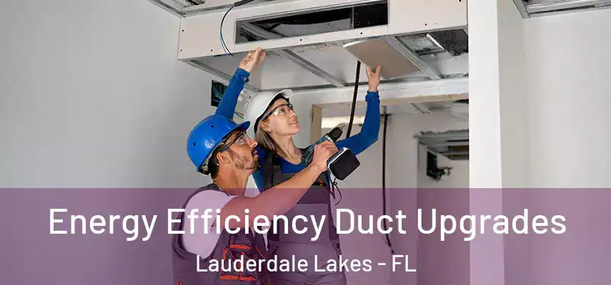 Energy Efficiency Duct Upgrades Lauderdale Lakes - FL
